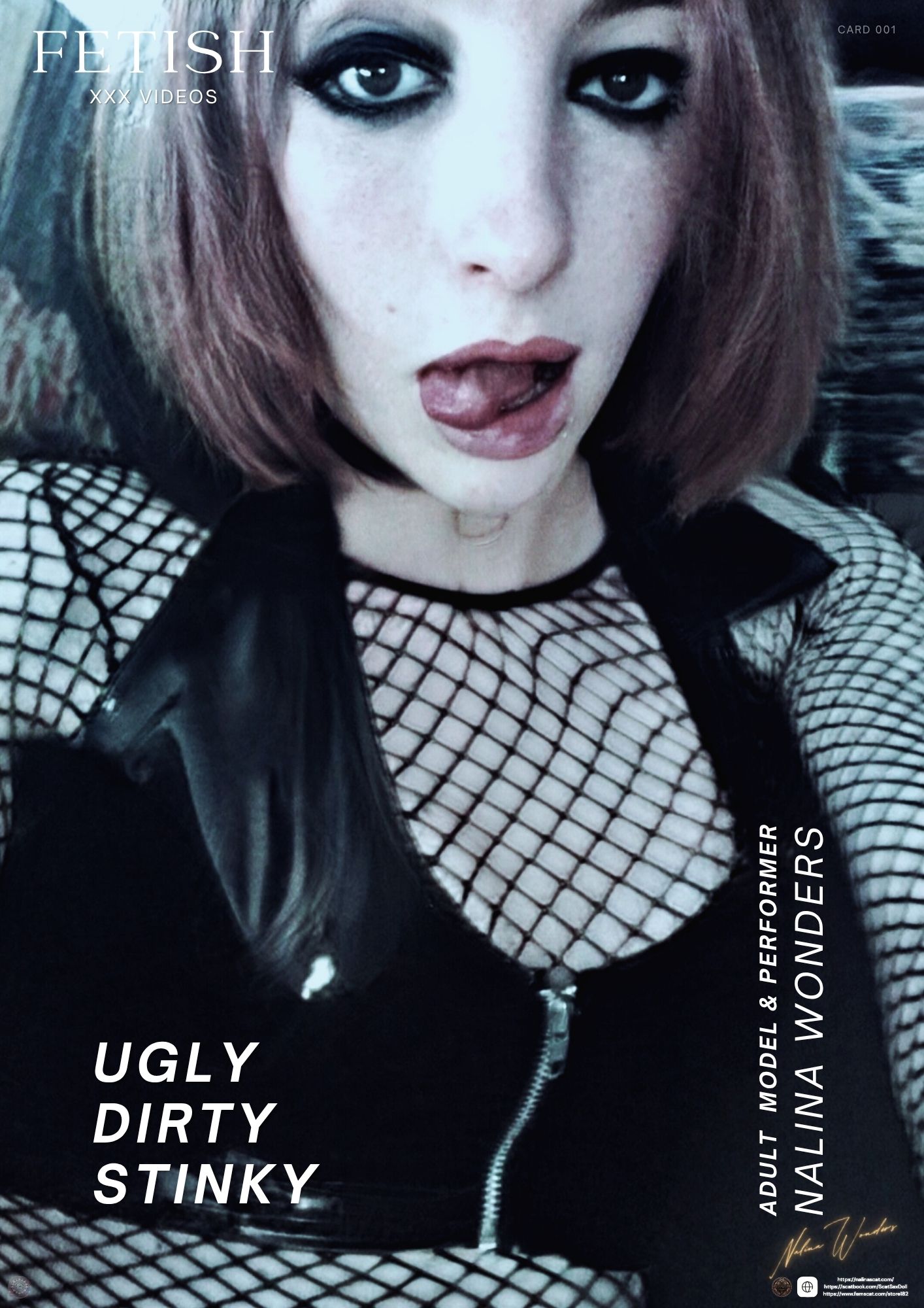 Fetish Model & performer Nalina "Scat" Wonders Fetish Magazine Cover